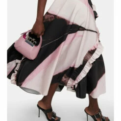 Alexander McQueen One-shoulder Midi Dress -Alexander McQueen Sales Store unnamed file 263