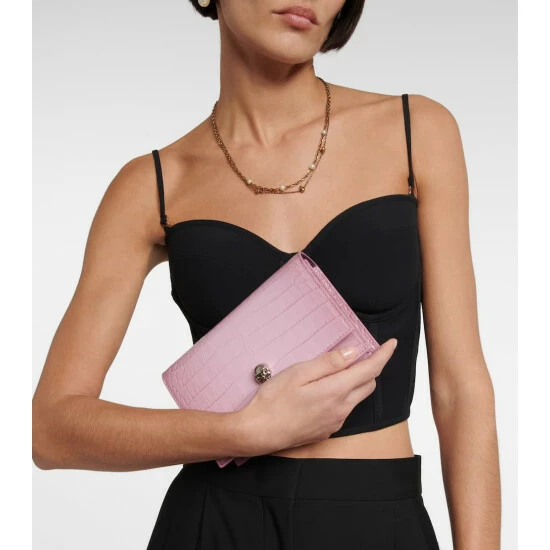 Alexander McQueen Skull Small Leather Crossbody Bag 1 Alexander McQueen Skull Small Leather Crossbody Bag