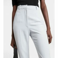 Alexander McQueen High-rise Cropped Pants 6 Alexander McQueen High-rise Cropped Pants -Alexander McQueen Sales Store unnamed file 275