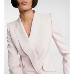 Alexander McQueen Crêpe Blazer 6 Alexander McQueen Crêpe Blazer -Alexander McQueen Sales Store unnamed file 289