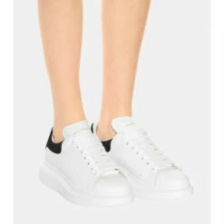 Alexander McQueen Leather Sneakers -Alexander McQueen Sales Store unnamed file 306