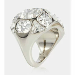 Alexander McQueen Cosmic Swarovski Crystal Ring -Alexander McQueen Sales Store unnamed file 31
