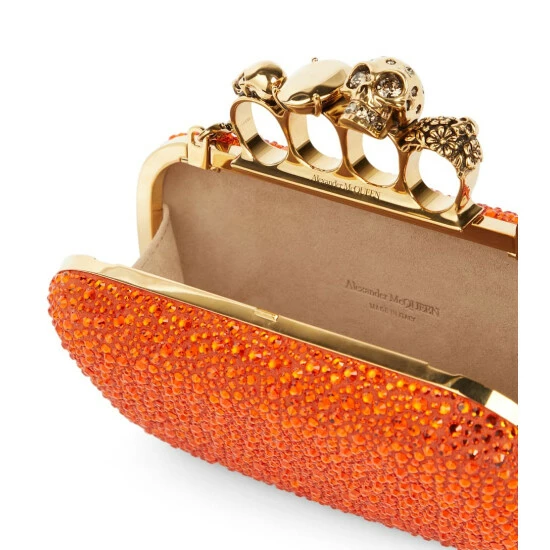 Alexander McQueen Skull Leather Clutch 2 Alexander McQueen Skull Leather Clutch - Image 2