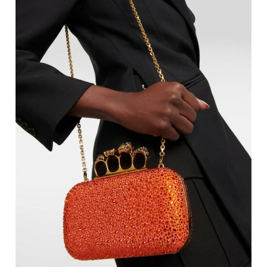 Alexander McQueen Skull Leather Clutch 5 Alexander McQueen Skull Leather Clutch - Image 5