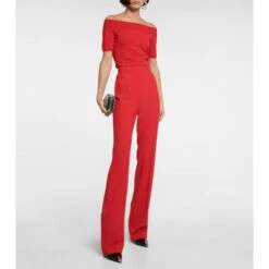 Alexander McQueen High-rise Wide-leg Pants