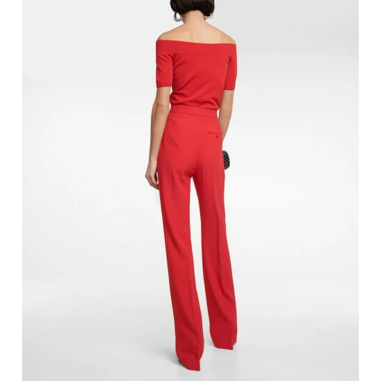 Alexander McQueen High-rise Wide-leg Pants 2 Alexander McQueen High-rise Wide-leg Pants - Image 2