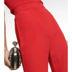 Alexander McQueen High-rise Wide-leg Pants 5 Alexander McQueen High-rise Wide-leg Pants -Alexander McQueen Sales Store unnamed file 345