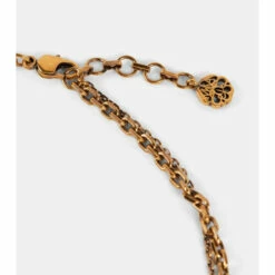 Alexander McQueen Faux Pearl Skull Necklace
