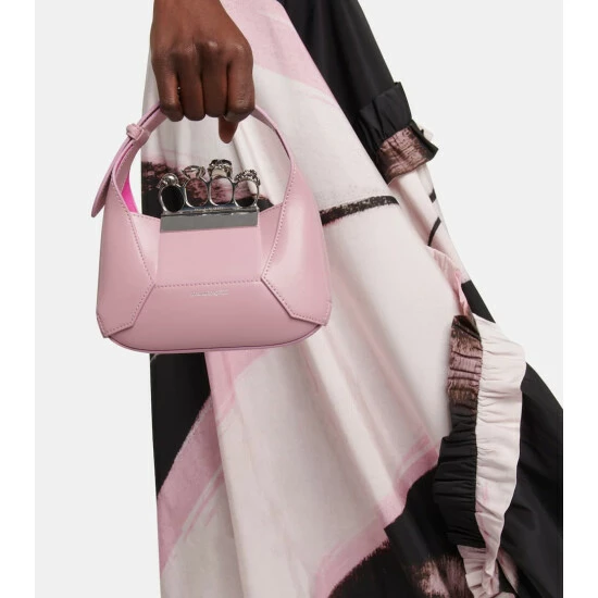 Alexander McQueen Jewelled Leather Tote Bag 1 Alexander McQueen Jewelled Leather Tote Bag