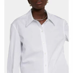 Alexander McQueen Cotton Poplin Shirt -Alexander McQueen Sales Store unnamed file 366