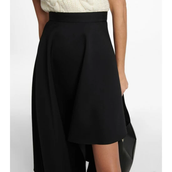 Alexander McQueen Wool Midi Skirt 3 Alexander McQueen Wool Midi Skirt - Image 3