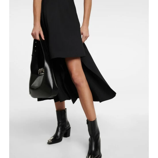 Alexander McQueen Wool Midi Skirt 4 Alexander McQueen Wool Midi Skirt - Image 4