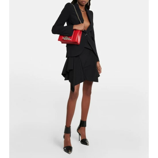 Alexander McQueen The Slash Small Leather Shoulder Bag 4 Alexander McQueen The Slash Small Leather Shoulder Bag - Image 4