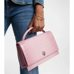 Alexander McQueen Skull Medium Leather Crossbody Bag