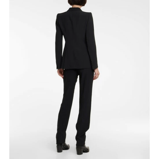 Alexander McQueen Embellished Crêpe Blazer 2 Alexander McQueen Embellished Crêpe Blazer - Image 2