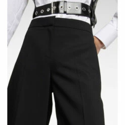 Alexander McQueen Wool Wide-leg Pants -Alexander McQueen Sales Store unnamed file 464