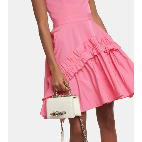 Alexander McQueen Jewelled Satchel Mini Leather Crossbody Bag 5 Alexander McQueen Jewelled Satchel Mini Leather Crossbody Bag - Image 5