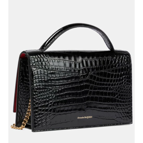 Alexander McQueen Skull Medium Leather Shoulder Bag 3 Alexander McQueen Skull Medium Leather Shoulder Bag - Image 3