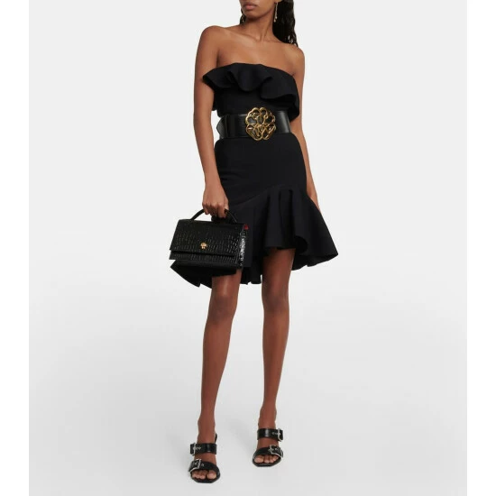 Alexander McQueen Skull Medium Leather Shoulder Bag 4 Alexander McQueen Skull Medium Leather Shoulder Bag - Image 4