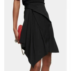 Alexander McQueen Deconstructed Wool Miniskirt 7 Alexander McQueen Deconstructed Wool Miniskirt -Alexander McQueen Sales Store unnamed file 491