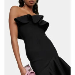 Alexander McQueen Ruffle-trimmed Minidress -Alexander McQueen Sales Store unnamed file 509