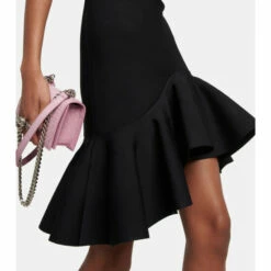 Alexander McQueen Ruffle-trimmed Minidress -Alexander McQueen Sales Store unnamed file 510