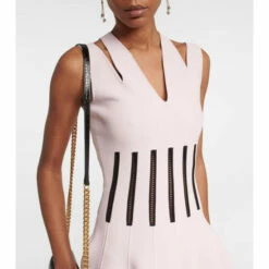 Alexander McQueen Striped Cutout Minidress -Alexander McQueen Sales Store unnamed file 525