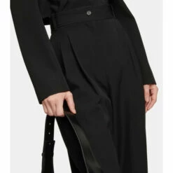 Alexander McQueen High-rise Tapered Wool-blend Pants -Alexander McQueen Sales Store unnamed file 54