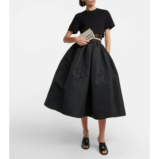 Alexander McQueen Mini Croc-effect Leather Shoulder Bag 4 Alexander McQueen Mini Croc-effect Leather Shoulder Bag - Image 4