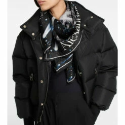 Alexander McQueen Printed Silk Scarf