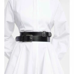 Alexander McQueen Double Leather Belt