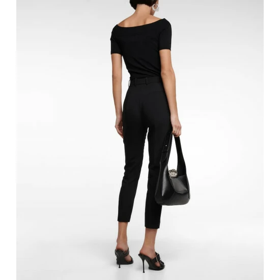 Alexander McQueen High-rise Straight Wool Pants 2 Alexander McQueen High-rise Straight Wool Pants - Image 2