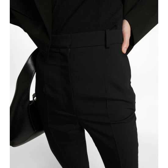 Alexander McQueen High-rise Straight Wool Pants 3 Alexander McQueen High-rise Straight Wool Pants - Image 3