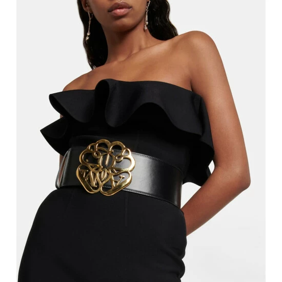 Alexander McQueen Leather Belt 1 Alexander McQueen Leather Belt