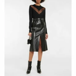 Alexander McQueen Leather Ankle Boots