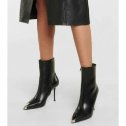 Alexander McQueen Leather Ankle Boots -Alexander McQueen Sales Store unnamed file 654