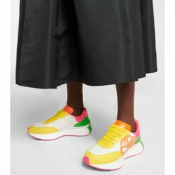 Alexander McQueen Sprint Runner Leather Sneakers -Alexander McQueen Sales Store unnamed file 674