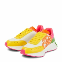 Alexander McQueen Sprint Runner Leather Sneakers -Alexander McQueen Sales Store unnamed file 675