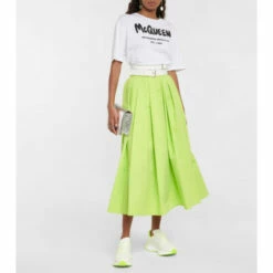 Alexander McQueen Sprint Runner Leather Sneakers