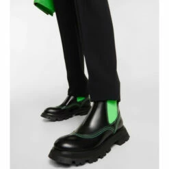 Alexander McQueen Wander Leather Chelsea Boots 7 Alexander McQueen Wander Leather Chelsea Boots -Alexander McQueen Sales Store unnamed file 703