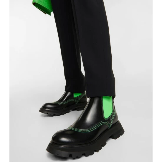 Alexander McQueen Wander Leather Chelsea Boots 3 Alexander McQueen Wander Leather Chelsea Boots - Image 3