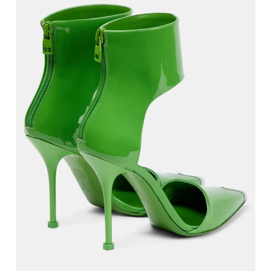 Alexander McQueen Harness Punk Patent Leather Pumps 2 Alexander McQueen Harness Punk Patent Leather Pumps - Image 2