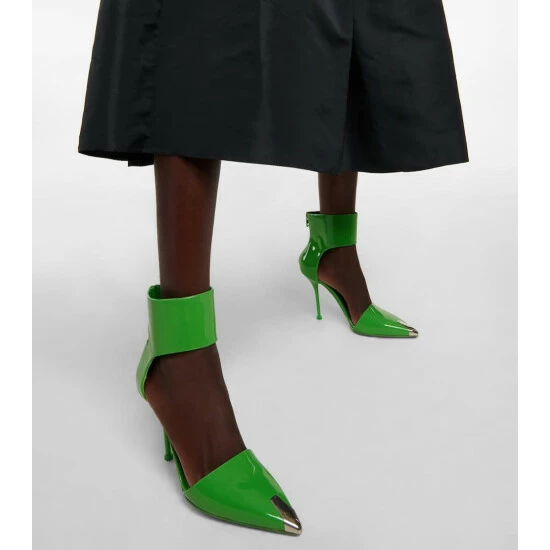 Alexander McQueen Harness Punk Patent Leather Pumps 3 Alexander McQueen Harness Punk Patent Leather Pumps - Image 3