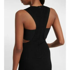 Alexander McQueen Ribbed-knit Cutout Midi Dress 9 Alexander McQueen Ribbed-knit Cutout Midi Dress -Alexander McQueen Sales Store unnamed file 72
