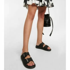 Alexander McQueen Leather Slides -Alexander McQueen Sales Store unnamed file 733