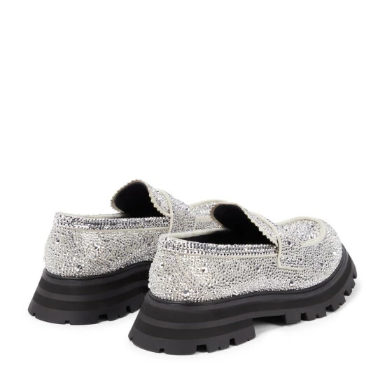 Alexander McQueen Wander Crystal-embellished Loafers 2 Alexander McQueen Wander Crystal-embellished Loafers - Image 2