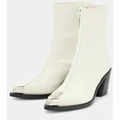 Alexander McQueen Embellished Leather Ankle Boots -Alexander McQueen Sales Store unnamed file 785