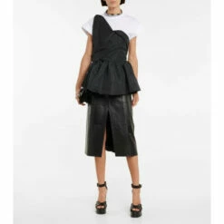 Alexander McQueen Leather Platform Sandals