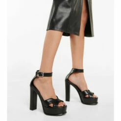 Alexander McQueen Leather Platform Sandals -Alexander McQueen Sales Store unnamed file 789