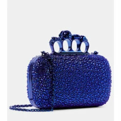 Alexander McQueen Four Ring Crystal-embellished Clutch 7 Alexander McQueen Four Ring Crystal-embellished Clutch -Alexander McQueen Sales Store unnamed file 799